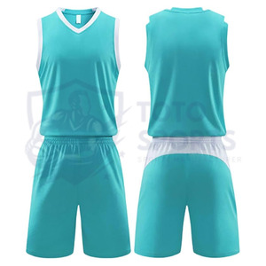 Tenue de sport de basketball tendance, prix raisonnable, respirante, en polyester, coupe confortable, légère et durable - Product Image 3