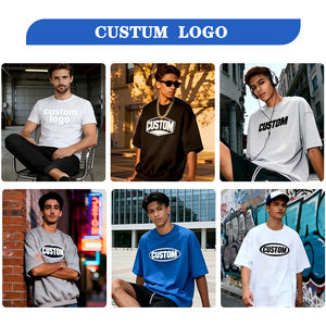 Camiseta de Hombre Casual con Logo Personalizado, Estilo Vintage, de Algodón Puro 100% de 300 g/m², de Secado Rápido, con Cuello Redondo y Corte Ajustado, Lavado Ácido, Venta al por Mayor - Product Image 2