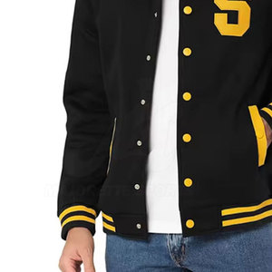 Veste de baseball personnalisée de style streetwear avec un confort premium, moderne et classique, en promotion - Product Image 6