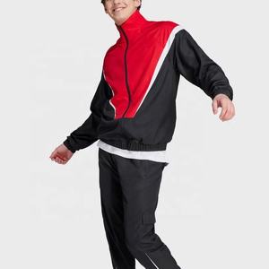 High Quality Vintage Style Work Streetwear Windbreaker Sets Color Customized <b>Heavy</b> <b>Duty</b> Nylon Adjustable Windbreaker Tracksuits - Product Image 5