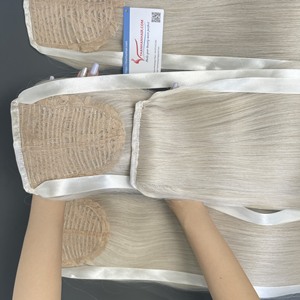 Nouvelle Tendance : Cheveux Vietnamiens en Queue de Cheval, Prix de Gros, Cheveux Vierges Remy, Tissage à Double Trame, Facile à Poser, Diverses Couleurs - Product Image 4
