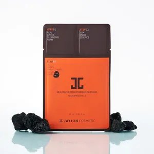 JAYJUN 1P Good Quality Real Water Brightening Black Mask Sheet Quality Facial Masks - Product Image 1