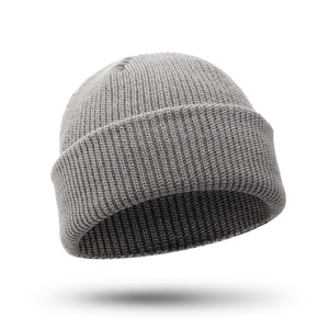 Beanie Hat Warm <b>Winter</b> <b>Cap</b> Unique Texture Stretch Headwear Soft Casual Fashion Accessory Daily Outdoor Wear - Product Image 1