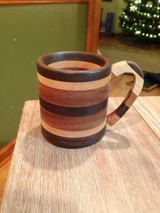 Mug à café en bois naturel, tasse à thé en bois massif, résistant à la chaleur, pour la maison, le café, le bar, le restaurant, au prix direct d'usine - Product Image 5