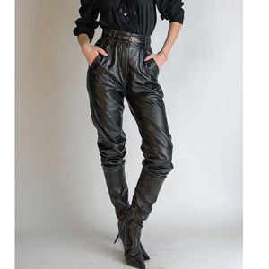 Pantalon de moto en cuir pour femmes, taille plus, imperméable et respirant pour l'hiver - Product Image 6