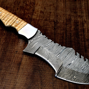 Couteau de chasse robuste en acier inoxydable à lame fixe, outil de survie pour le camping en plein air, équipement de chasse durable, fabrication sur mesure - Product Image 2
