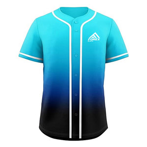 Ropa Deportiva, Jersey de Béisbol de Color Sólido, Jersey de Béisbol de Secado Rápido, Jersey de Béisbol Ajustado para Hombre - Product Image 1