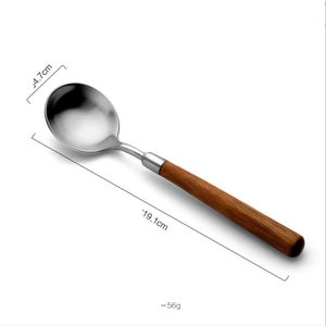 Ensemble de couverts en bois pour remuer les aliments acides, protégeant les ustensiles de cuisson antiadhésifs des rayures et résistant aux températures extrêmes. 2026 - Product Image 4