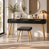 Collection GALAXY - Meubles de maison - Table console moderne en bois massif - Ensemble pour salon et chambre à coucher - Fabriqué au Vietnam