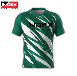 Jersey de Rugby de sublimación de diseño personalizado, camiseta de Rugby de equipo de poliéster transpirable para hombres y mujeres, novedad - Product Image 3