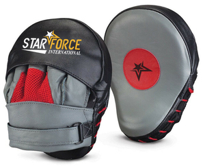 Custom Boxing <b>Focus</b> Mitts PU Leather Outdoor MMA Kickboxing Wrist Strap Hook and Loop Closure OEM Factory Supplier - Product Image 3