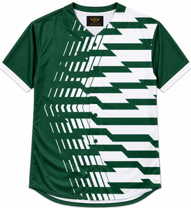 Maillot de baseball personnalisé avec broderie et impression par sublimation, logo et nom du joueur, anti-humidité, respirant, sans manches, coupe classique - Product Image 1