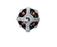 Moteur de ventilateur électrique 16 pouces, puissance de sortie 45W, 208-230/240 V AC, 50Hz, monophasé, bobinage en cuivre, couvercle en aluminium