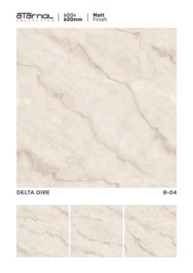 Carrelage en porcelaine de designer Matt 600x600mm, surface céramique lisse décorative, revêtement de sol durable de qualité supérieure, carrelage mural élégant pour l'intérieur - Product Image 4