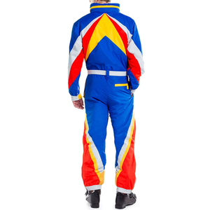 Wholesale <b>Men</b> Ski <b>Suit</b> One Piece <b>Waterproof</b> Windproof Snowboard Jumpsuit Winter Outdoor Snow Wear Custom Logo Manufacturer - Product Image 2