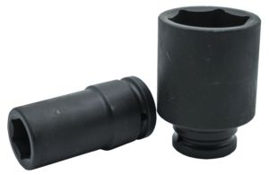 Industrial Grade 1" Dr. Impact Socket Set Metric Size 17mm 115mm Black Phosphate OEM Straight Hex <b>Garage</b> Auto Repair <b>Tools</b> - Product Image 6