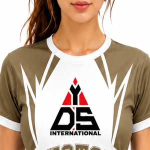 Camiseta Deportiva Personalizada para Mujer, Ropa de Equipo de Secado Rápido, Ajuste Atlético, Sublimación Personalizada, Calidad Premium - Product Image 4