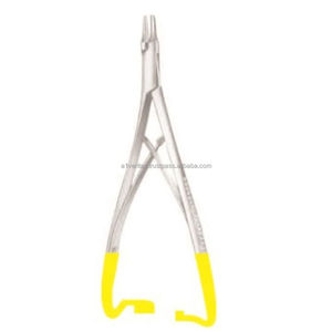 Portaagujas Mathieu-Ryder de Acero Inoxidable de la Mejor Calidad A-1 VERITAS T/c, Instrumentos de Sutura |   Kit de sutura, instrumento médico - Product Image 6