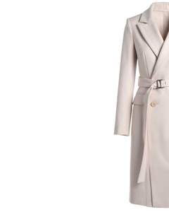 Manteau long élégant unisexe, coupe-vent tendance, pardessus d'hiver ceinturé, veste décontractée légère et durable, personnalisable OEM, vente en gros - Product Image 3