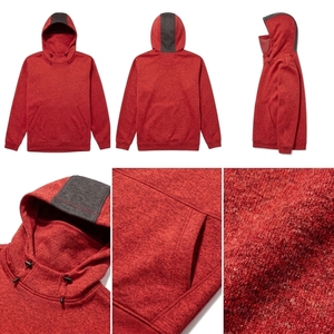 Sweat-shirt à capuche personnalisé en molleton technique haut de gamme à col montant - Product Image 5