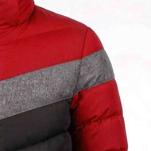 Stylish Custom Made <b>Men</b> Puffer <b>Jacket</b> Bubble Quilted Hooded Bomber Premium Warm Winter <b>Jacket</b> For Cold Weather With Best Price - Product Image 5