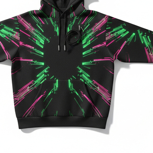 Sudadera con Capucha Sublimada Personalizada de Fábrica, Sudadera con Capucha de Alta Calidad 100% Poliéster, Sudadera con Capucha Gruesa con Estampado 3D - Product Image 3