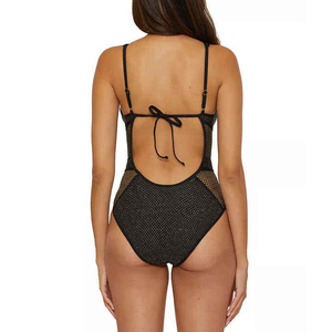 ชุดว่ายน้ำลายสก็อตแบบสปอร์ตสำหรับผู้หญิง เนื้อผ้าระบายอากาศ แห้งเร็ว น้ำหนัก 240 กรัม - Product Image 5