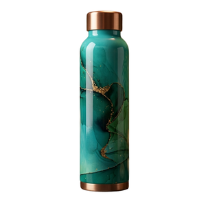 100% Pure Copper 1L Water Bottle | Leak Proof Eco-Friendly Antioxidant Bottle for Office, <b>Gym</b> & Travel | Made in India - Product Image 1