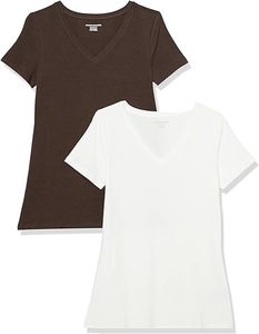 T-shirt à col rond pour femme, tendance et décontracté, idéal pour l'été, personnalisable pour les commandes en gros, avec appliques, en coton biologique - Product Image 3