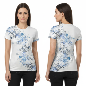 Camiseta de Yoga con Logotipo Bordado, Diseño Nuevo 2026, Informal, Transpirable, Elástica, de Manga Corta, para Entrenamiento, Moda Verano - Product Image 3