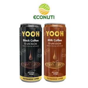 OEM ODM Private Label Brand Vietnamese Iced Milk <b>Coffee</b> Drink Canned 240ml 320ml for wholesale sale in bulk - Product Image 3