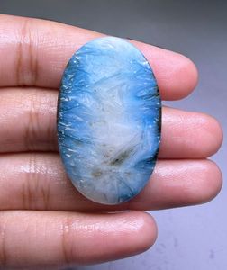 Piedra de Hielo Glaciar Natural Premium al por Mayor, Gema de Cristal Blanco Azulado, Cabujón de Formas Mixtas, Hilo de Piedras para Fabricación de Joyería de Alta Calidad - Product Image 3