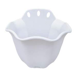 Maceta moderna violeta montada en la pared para colgar o decorar el hogar y el jardín con dos tamaños - Product Image 1