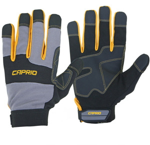 Guantes de Trabajo Mecánico Resistentes al Calor, Talla XL, Cuero Sintético Antideslizante, Puño Reforzado, Protección, Logotipo Personalizado OEM, Guantes Industriales - Product Image 2