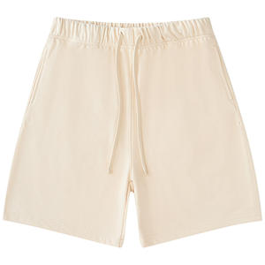 Pantalones cortos de hombre de alta calidad 100% algodón, ropa deportiva de verano y pantalones cortos casuales para correr, pantalones cortos de hombre sencillos con microestiramiento. - Product Image 6