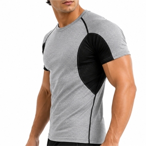 Haut de performance à manches longues pour homme – Confort premium, style actif, séchage rapide, extensible, prêt pour l'entraînement (Spandex/Coton) - Product Image 4
