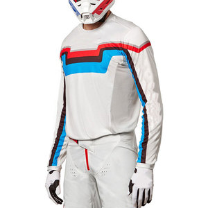 Maillot de moto et motocross unisexe grande taille en polyester à séchage rapide et respirant pour adulte, manches longues, pour le sport et la course tout-terrain - Product Image 6