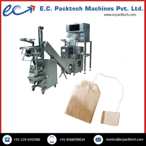 Machine d'emballage automatique de sachets de thé 380V, contrôle électrique PLC, remplissage de sacs en papier, acier inoxydable 304 de qualité alimentaire, haute productivité - Product Image 2
