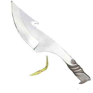 Cuchillo de Cocina Burraq DIY de Grado Industrial, Hecho a Mano, Estilo Medieval Antiguo, Forjado en Acero D2, Personalizable y Multifuncional - Product Image 1