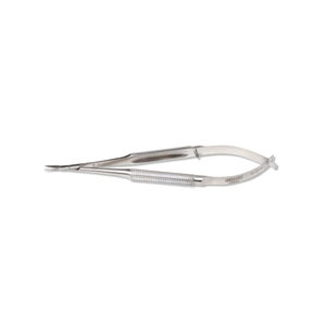 Ciseaux de manucure à lame incurvée violette en acier inoxydable, pointe aiguisée, pour la coupe des ongles, pour droitiers, pour adultes, manche en acier - Product Image 2