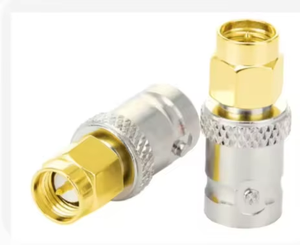 Adaptateur SMA Mâle vers BNC Femelle 50 Ohms à Faible Perte d'Insertion, Convertisseur Coaxial à Baïonnette Fileté pour Test d'Antenne et CCTV - Product Image 4