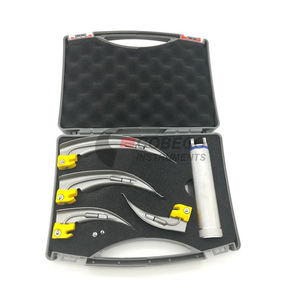 Housse de poignée de laryngoscope, surface texturée antidérapante, conditions humides, maintien ergonomique et sûr - Product Image 1