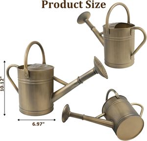 Arrosoir de qualité supérieure pour l'entretien des plantes de jardin et une utilisation décorative intérieure/extérieure, avec long bec verseur - Product Image 2