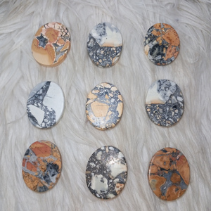 Vente en gros Jaspe Maligano naturel d'Indonésie Pierres précieuses de guérison faites à la main de haute qualité Pierre semi-précieuse lisse Artisanat - Product Image 1