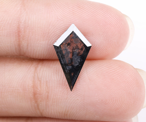 Diamantes Sueltos de Laboratorio con Corte Geométrico en Forma de Cometa, Tipo Sal y Pimienta, de 1.50 Ct, Tamaño Personalizado, a Precio Mayorista - Product Image 6