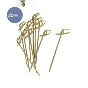 Brochettes en bambou naturel de haute qualité – Lot économique – Piques jetables écologiques pour événements - Product Image 1
