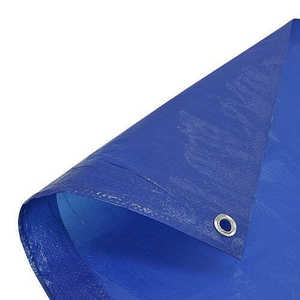 Lona Azul Resistente al Agua, Recubierta de PE, Resistente a los Rayos UV, Laminada y Reforzada, para Cubrir Vehículos, con Ojales para Cuerdas - Product Image 4