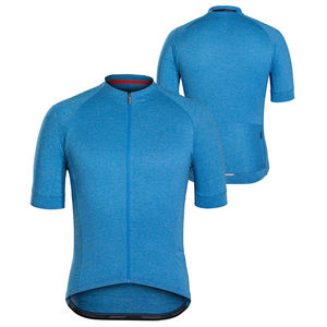 Maillot de cyclisme réversible personnalisé pour homme, 100 % polyester, manches courtes, séchage rapide, respirant, devant/arrière - Product Image 1