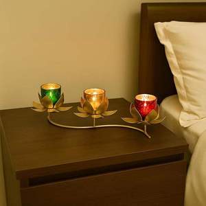 Support de bougie en métal antique de qualité supérieure pour la maison, les mariages, les anniversaires et les événements de Pâques – Décoration élégante résistante à la chaleur au meilleur prix - Product Image 1