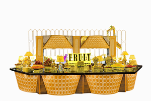 Arrangement élégant et festif des aliments pour le comptoir de mariage - Product Image 3